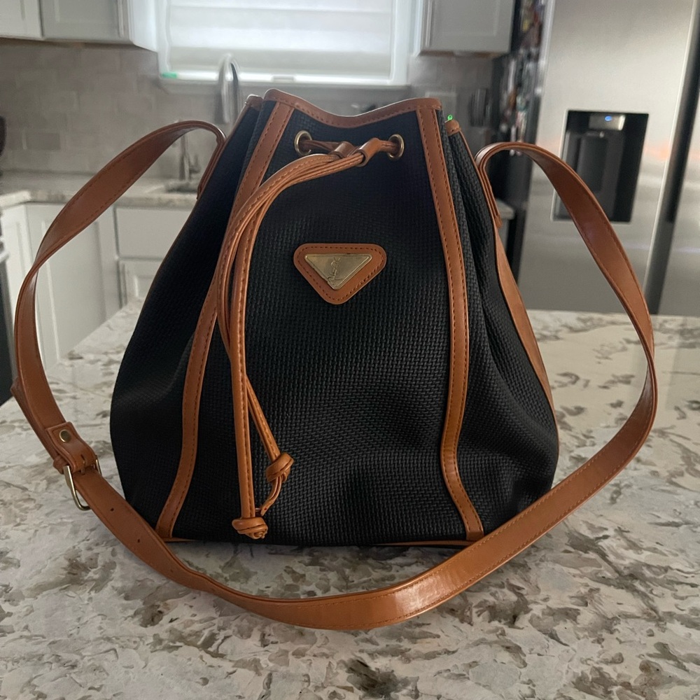 YSL Vintage Bucker Shoulder Bag Great Condition